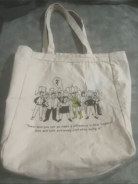 Robin Hood New York Tote Bag 2023 Exclusive Gemline Canvas Great One Night Only